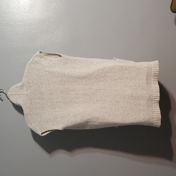 Max studio women's gray open sleeveless cardigan - Picture 13 of 16